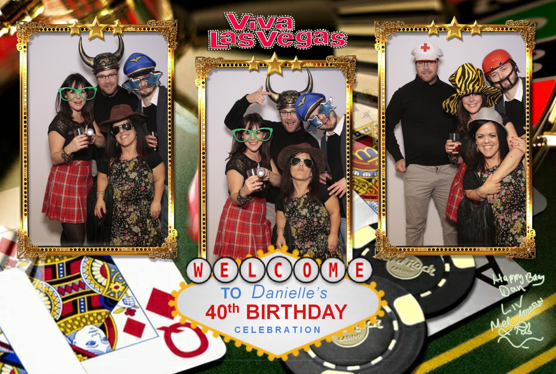Danielle’s 40th birthday | View more photos from the event at gallery.myphotoboothexperience.co.uk/u/MyPhotoBoothExperienceLtd/Danielle’s-40th-birthday